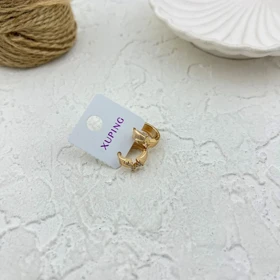 گوشواره زنانه شیک ژوپینگ، طرح ستاره جواهری Xuping