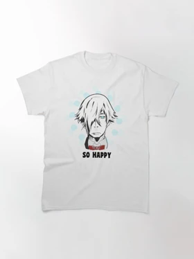 تیشرت نمایش مرگ تیشرت Death Parade طرح SO HAPPY