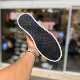 کتانی Veja سفید مشکی بزرگپا کد 6546