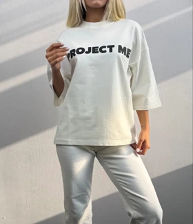 تیشرت Projectکد 4491 (سفید)