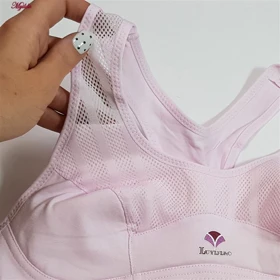 نیم‌تنه ورزشی زنانه مدل پددار صورتی روشن کد 3785