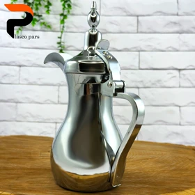 دله قهوه نقره ای سایز 26