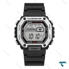 ساعت کاسیو دیجیتالی MWD-110H مردانه مشکی ایلومینیتور Casio-7703-G
