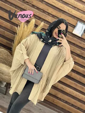 مانتو سزار آستین پانچ