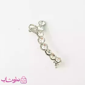 گوشواره بلوتوثی نقره ای