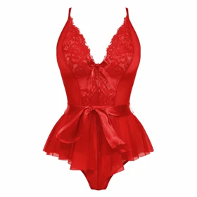 لباس خواب فانتزی قرمز برند ویتاریتا کد 272