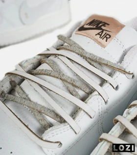 کفش کتانی مردانه و زنانه سفید NIKE jordan 1 مدل 7280