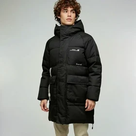 کاپشن کلاهدار(85312825)