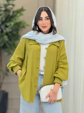 مانتو چین‌دار پایین هلال