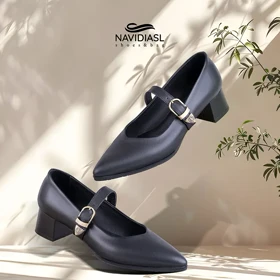 کفش زنانه چرم کد 3023009