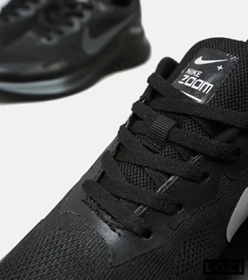 کفش کتانی بزرگ پا مشکی Nike air zoom مدل 5966