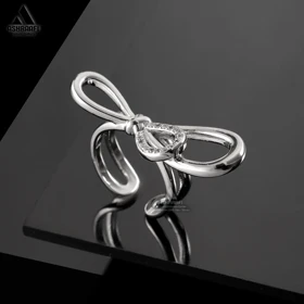انگشتر پاپیونی Bow Tie Ring S8