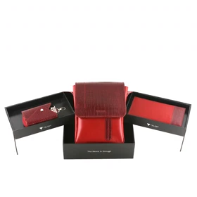 ست هدیه چرم یلسان مدل ماهان سه کد 059-PRL-ARN-PRM