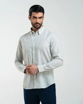 ام کی کالکشن پیراهن آستین بلند mk-2873-jade