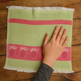 دستمال نظافت خانه و آشپزخانه نخ ماییلدا مدل 5399 بسته 8 عددی