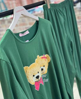 بلوز شلوار سایز بزرگ زنانه سکسن کد 40668