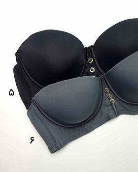 سوتین اسفنجی زنانه فنردار مدل سه ستاره