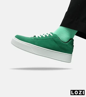 کفش کتانی کژوال مردانه سبز ZARA