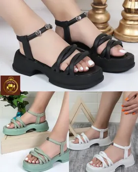 صندل لژدار تابستانه زنانه دخترانه باراتر