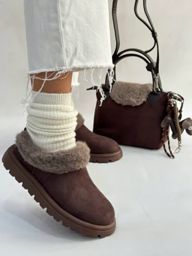 آگ سوییت خزدار 4289 (قهوه ای)