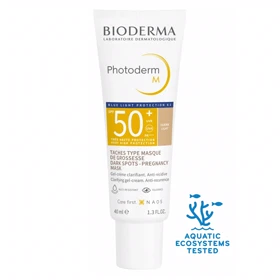 کرم ضد آفتاب رنگی بایودرما مدل Photoderm M SPF50 حجم 40ml