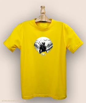 تیشرت مردانه و زنانه طرح ویچر شخصیت گرالت کد 987