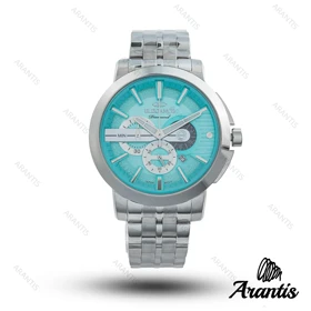 ساعت مردانه الگانس diamond سیلور صفحه تیفانی m-10239