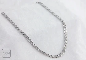 گردنبند استیل کارتیر نقره‌ای