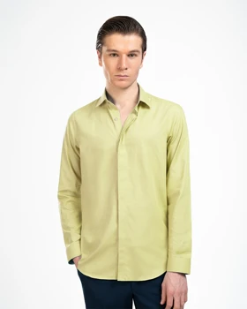 پیراهن مردانه ساده فلورا کد 1671