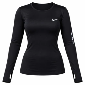 بلوز ورزشی زنانه فینگردار مشکی MB FITNESS کد 66223
