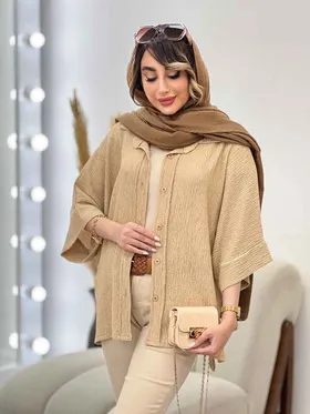 مانتو پانچ بغل چاک