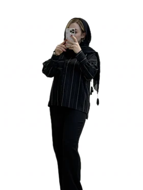 مانتو لمه راه راه