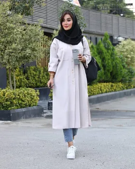 مانتو دانشجویی روشنک کد 2058