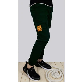شلوار اسلش شش جیب مردانه OFF-WHITE سبز