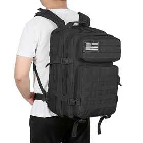 کوله پشتی تاکتیکال 45 لیتری مدل Military بج دار