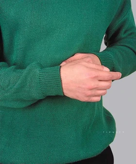 تیشرت آستین بلند یقه شکاری برند مراکش 2305