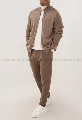 سویشرت بافت جلو زیپ کد20000039