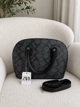 کیف زنانه صندوقی طرح کوچ