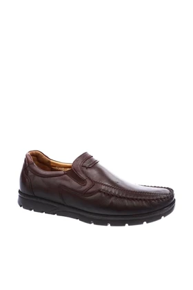 کفش مردانه چرمی Zeke-h Comfort قهوه ای 32608-27