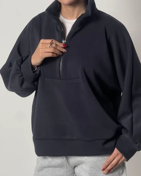 هودی نیم زیپ oysho  کد 1500115