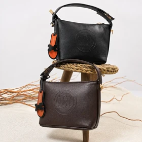 کیف دستی دوشی هرمس آویزدار کد 971