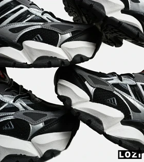 کفش کتانی مردانه و زنانه مشکی طوسی ADIDAS performance x9000l4