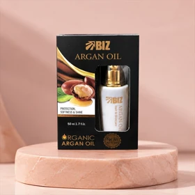 روغن آرگان بیز 50 میلیلیتر مراقبت از مو و پوست با BIZ Argan Oil