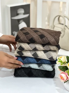 شال کنفی مربعی