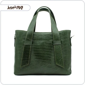 کیف چرم طبیعی زنانه دست دوز مدل GL129