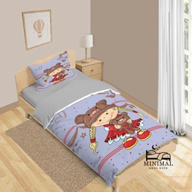 روتختی کودک طرح بچه و خرس مدل T6360