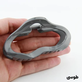 کلیپس دخترانه مدل منحنی ترند (طوسی)