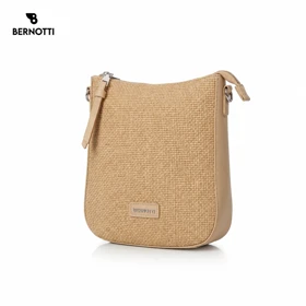 کیف رودوشی برند برنوتی مدل BERNOTTI TB-7192 (کرم)