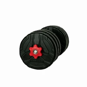 دمبل گرد قابل تنظیم وزن 9 کیلوگرم رادیس فیت مدل DVP 9-1500 One Handle