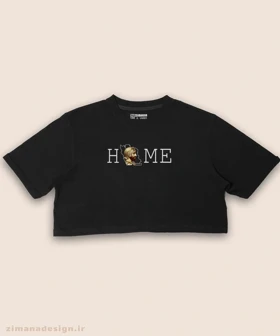 کراپ زنانه اصیل ایرانی طرح کوروش بزرگ ترکیب با HOME